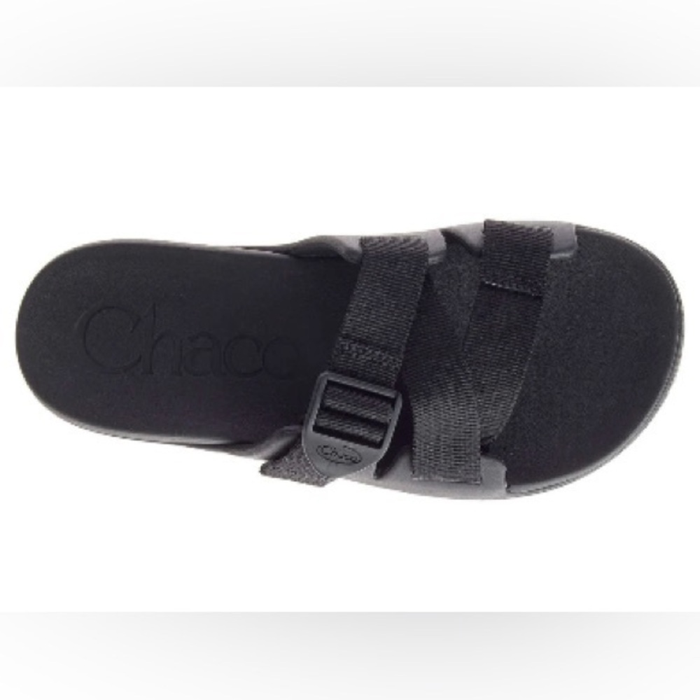 Chaco Chillos Slides Black Adjustable Slide Sandals Kids Size 5